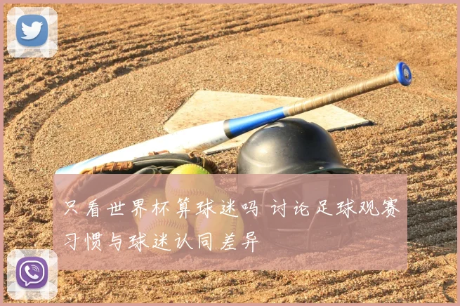 只看世界杯算球迷吗 讨论足球观赛习惯与球迷认同差异