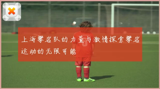 上海攀岩队的力量与激情探索攀岩运动的无限可能